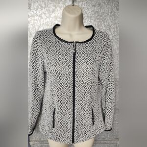 Rebecca Malone Business Casual Jacket Full Zip Womens Small